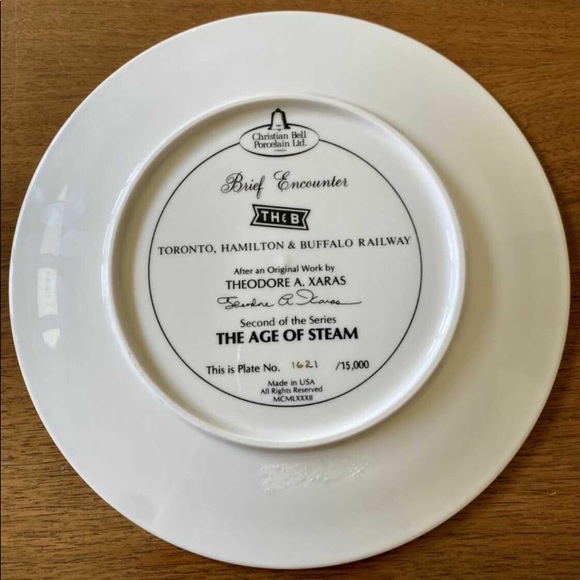 Christian Bell Porcelain Collector Plate - Picture 2 of 2